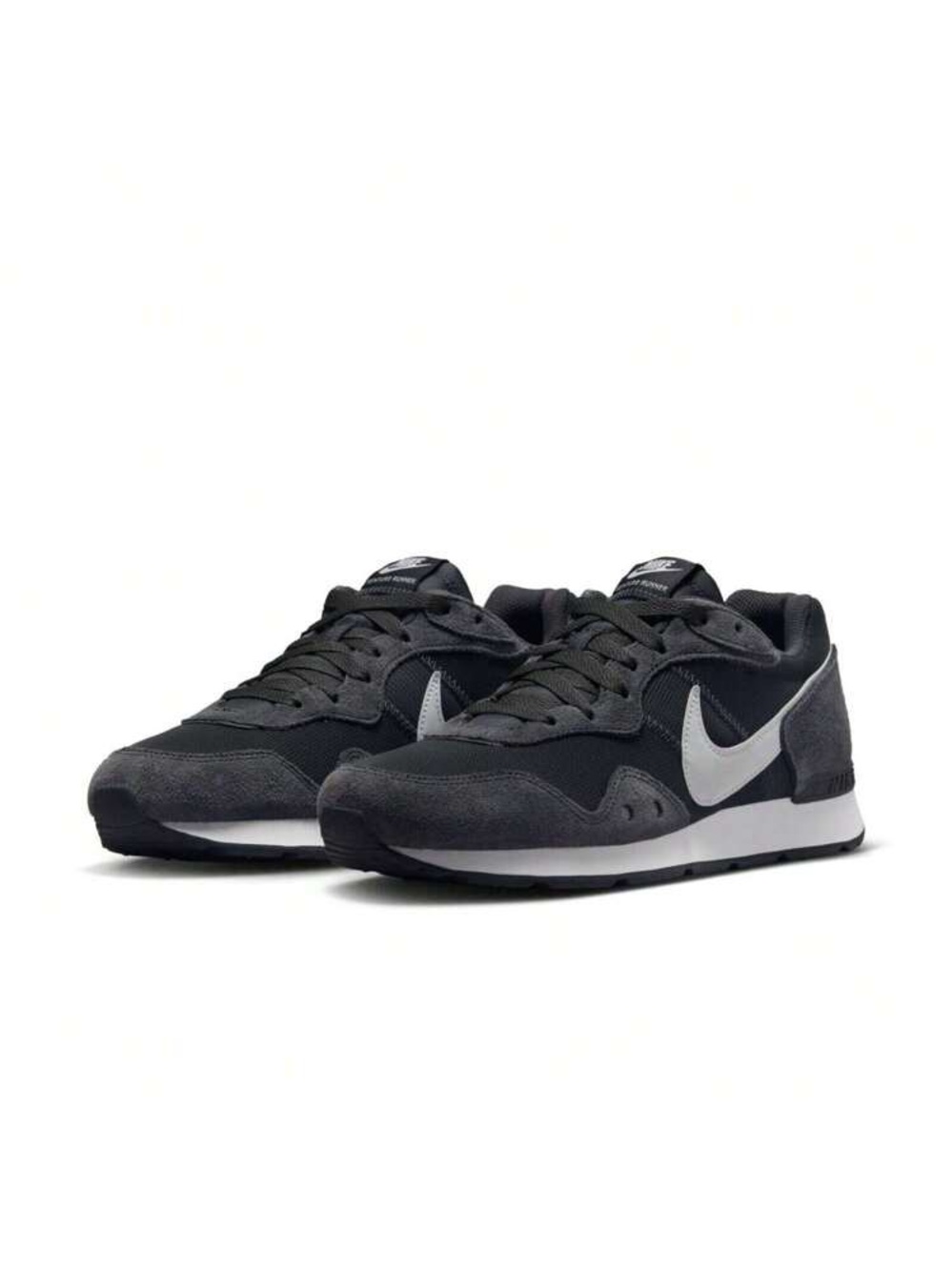Nike Ventured Runner Men's Athletic Tie Lace Premium Sports Shoes Black size 8